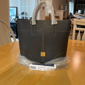 COPY - Dooney and Bourke Editor’s Tote Dark Grey